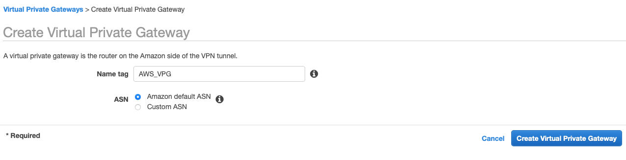 IPsec with AWS