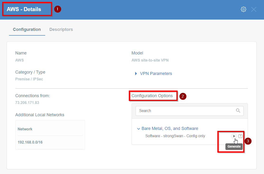 IPsec with AWS