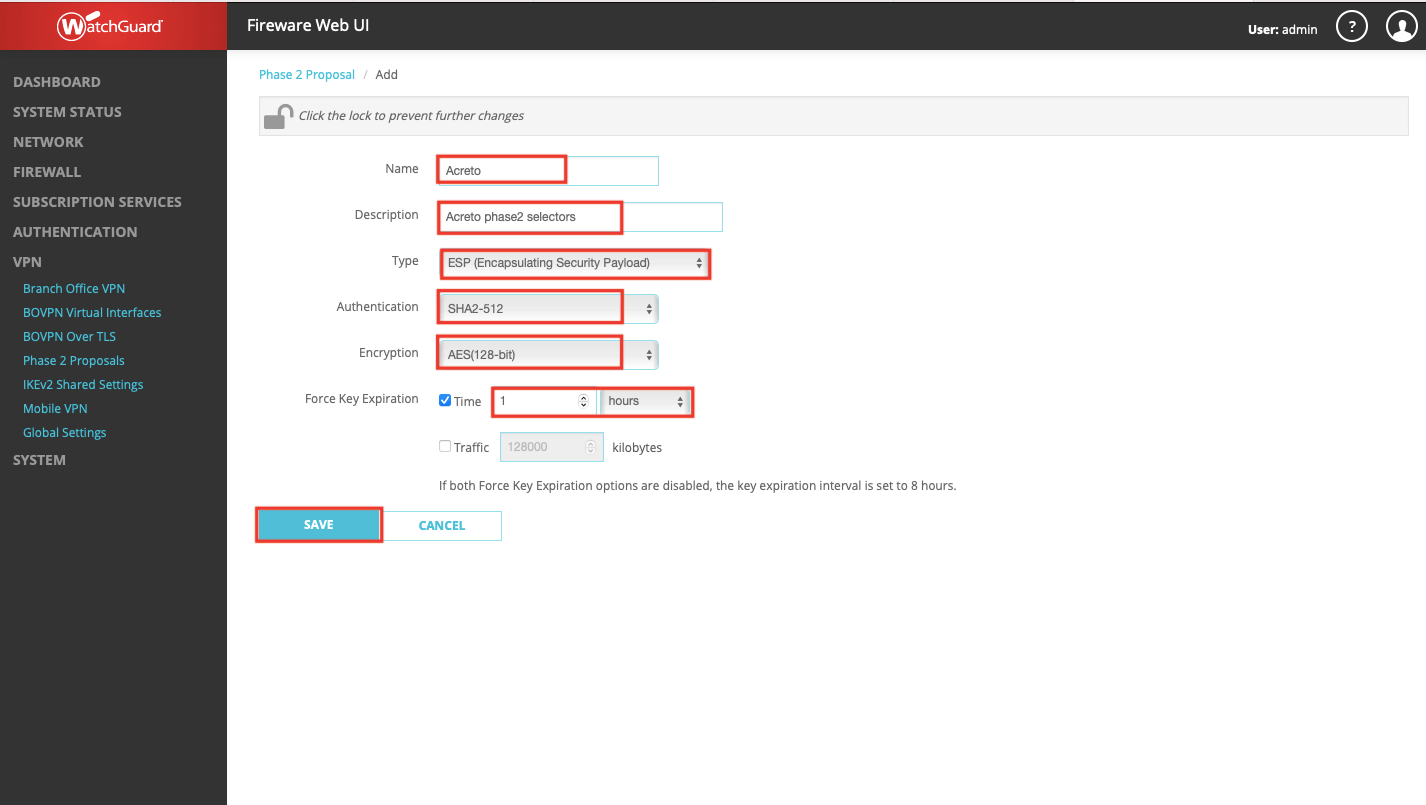 Watchguard - VPN