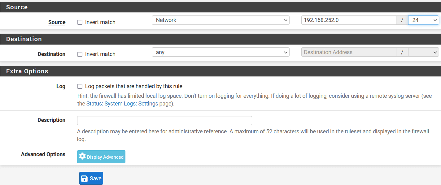 pfSense - ipsec - configuration
