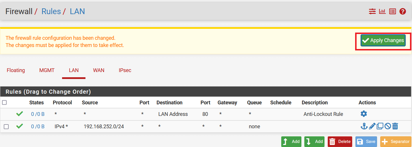 pfSense - ipsec - configuration