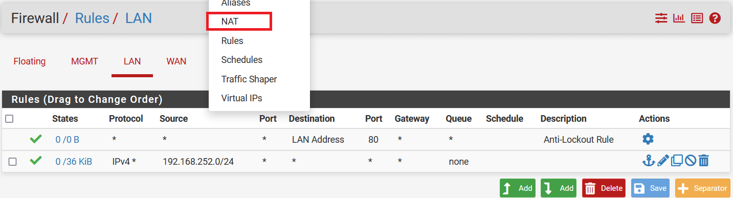 pfSense - ipsec - configuration
