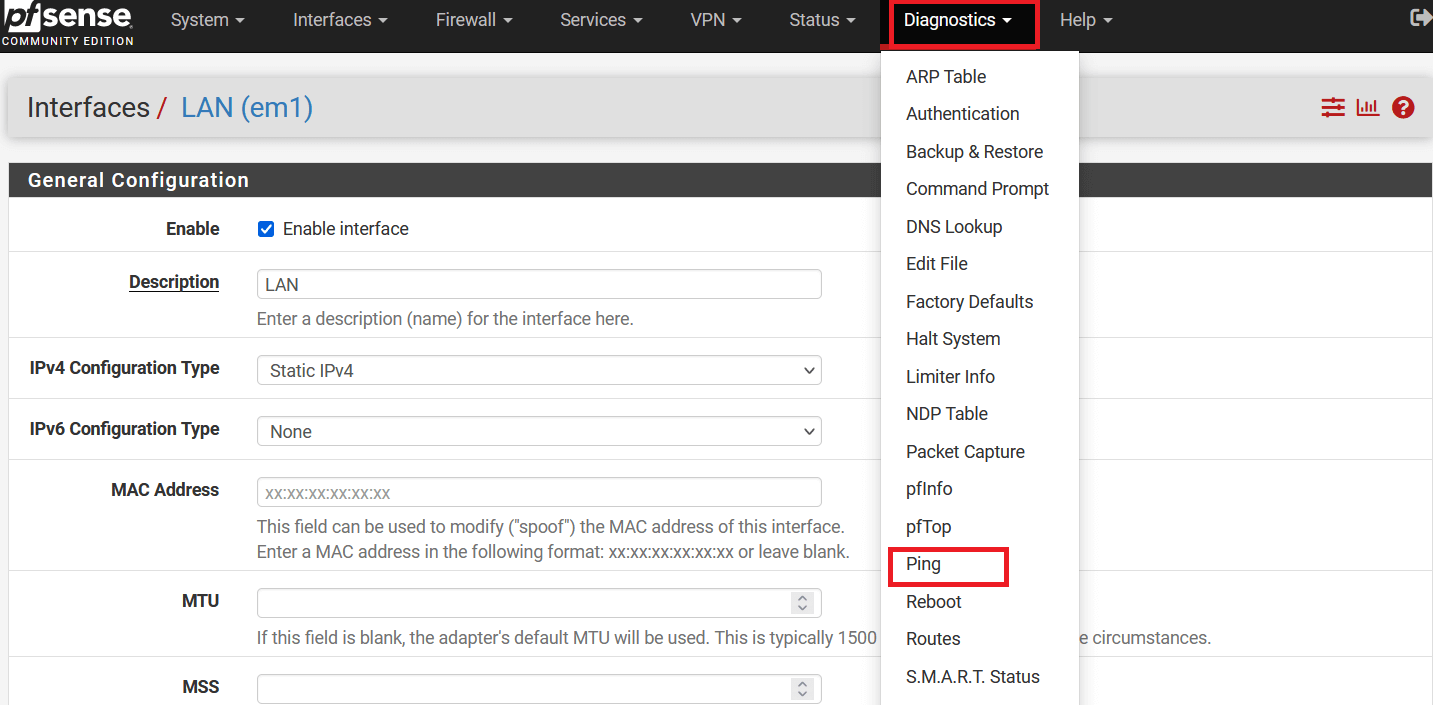 pfSense - ipsec - configuration