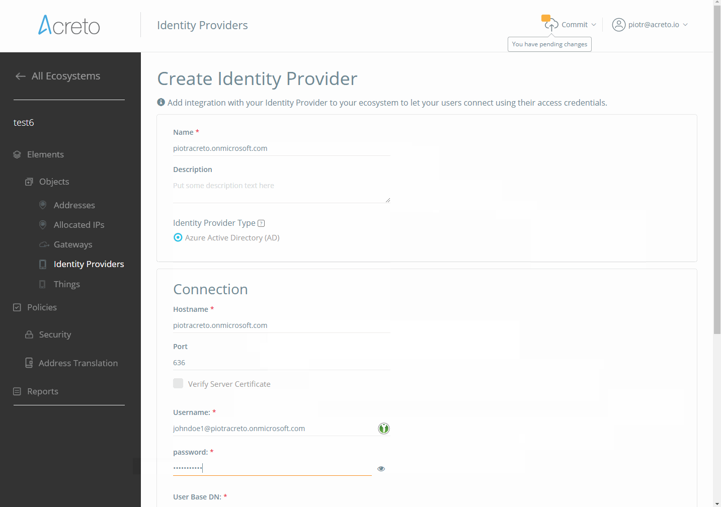 Add IdP screenshot 1