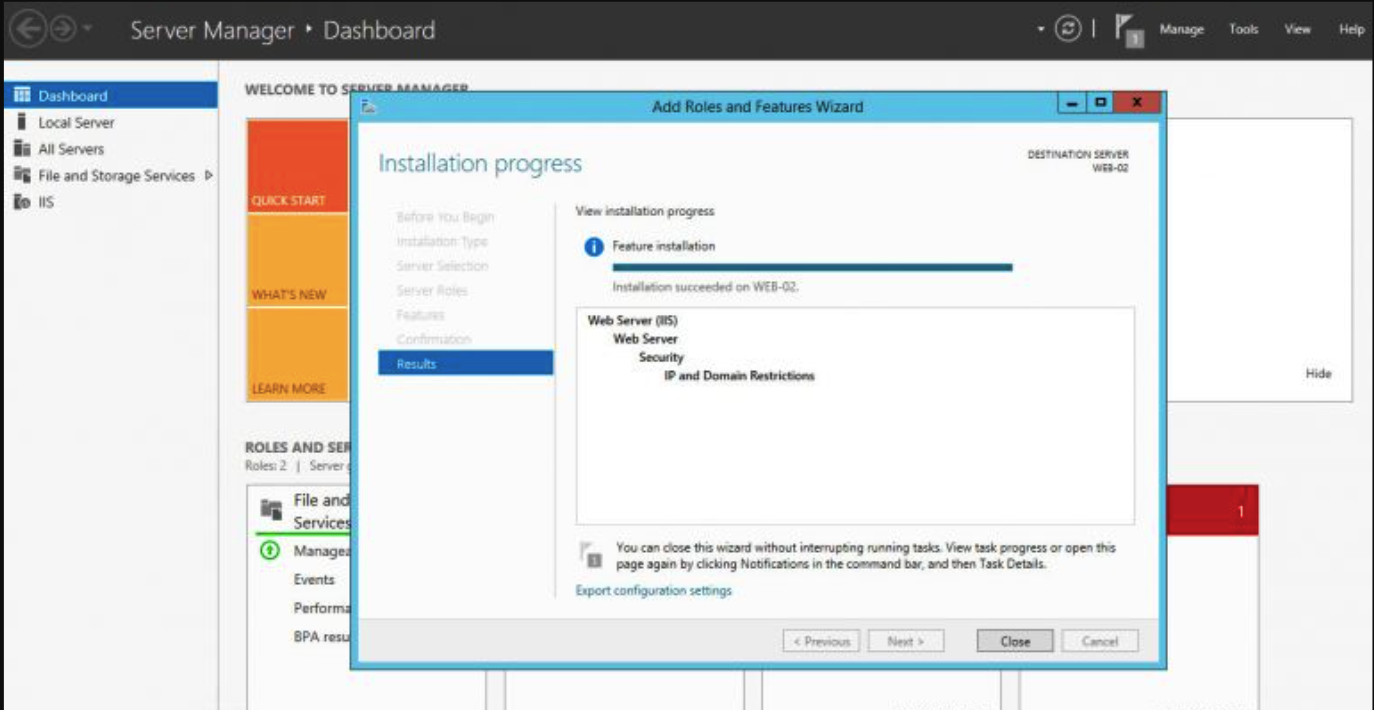 Confirm Installation Selections