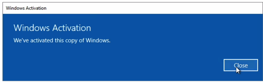 Windows Activation